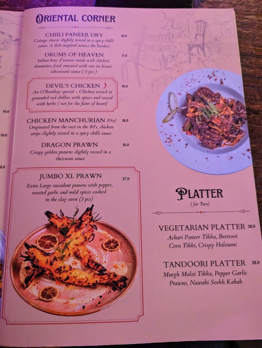 Menu O'bombay-10