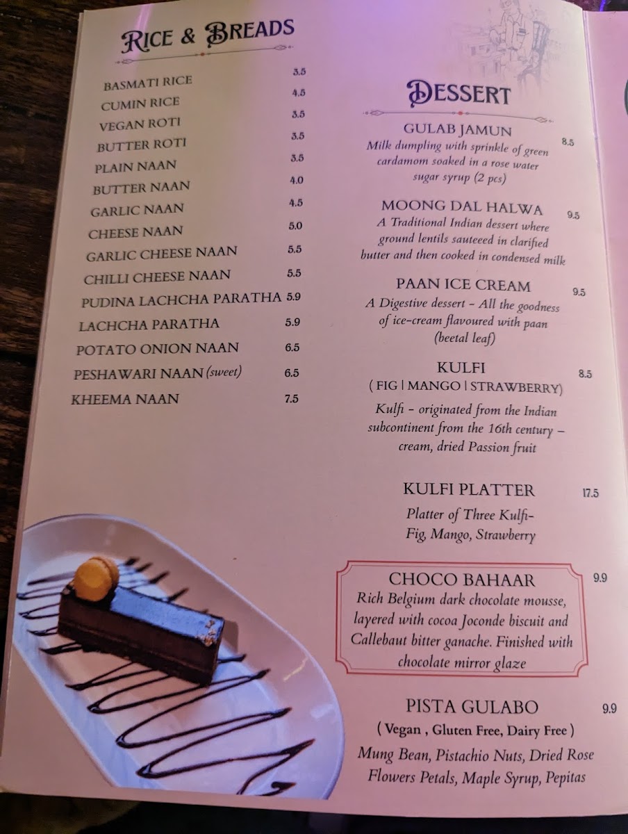 Menu O'bombay-9